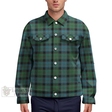 MacAskill Ancient Tartan Unisex Lapel Cotton Jacket Unisex - Tartan Vibes Clothing
