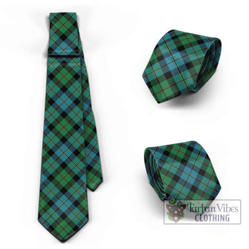 MacAskill Ancient Tartan Classic Necktie Cross Style Necktie One Size - Tartan Vibes Clothing