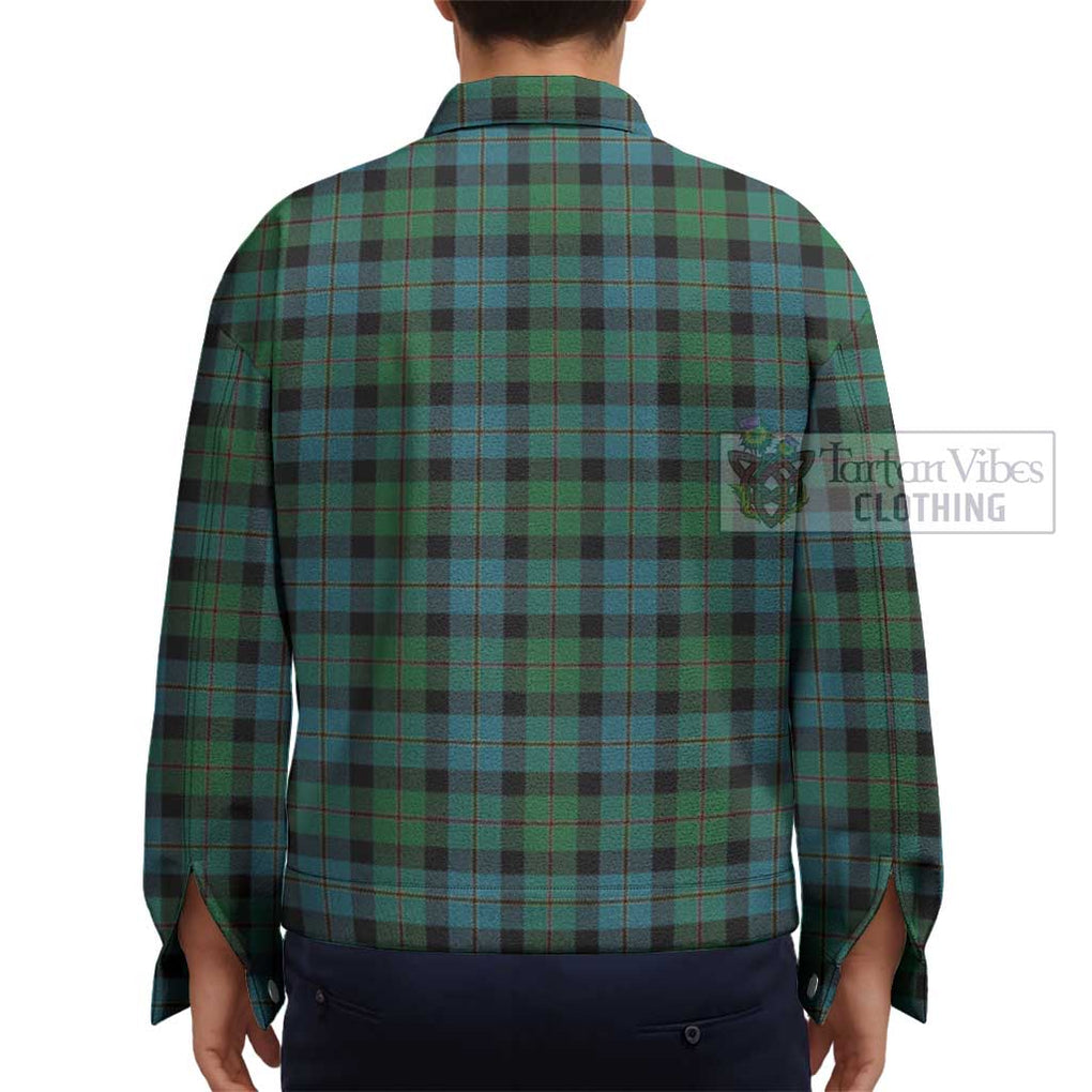 MacAskill Ancient Tartan Unisex Lapel Cotton Jacket - Tartan Vibes Clothing