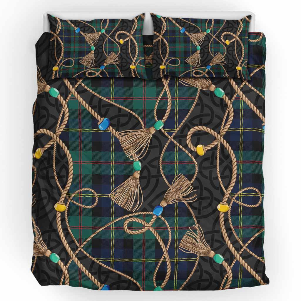 MacAskill (McAskill) Scottish Tartan Twisted Ropes Stylized Bedding Set UK Bedding Set UK King 91*87 inch - Tartan Vibes Clothing