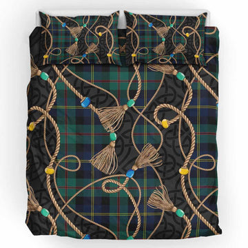 MacAskill (McAskill) Scottish Tartan Twisted Ropes Stylized Bedding Set UK Bedding Set UK King 91*87 inch - Tartan Vibes Clothing