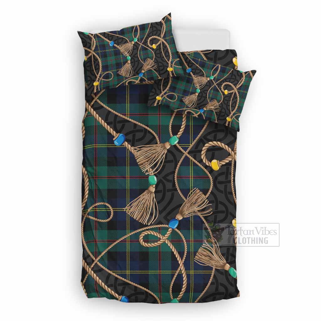 MacAskill (McAskill) Scottish Tartan Twisted Ropes Stylized Bedding Set UK Bedding Set UK Double 79*79 inch - Tartan Vibes Clothing