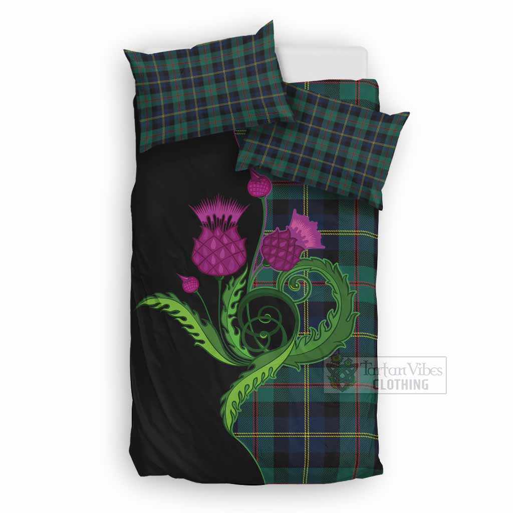 MacAskill (McAskill) Tartan Bedding Set Traditional Scottish Thistle UK Bedding Set UK Double 79*79 inch - Tartan Vibes Clothing