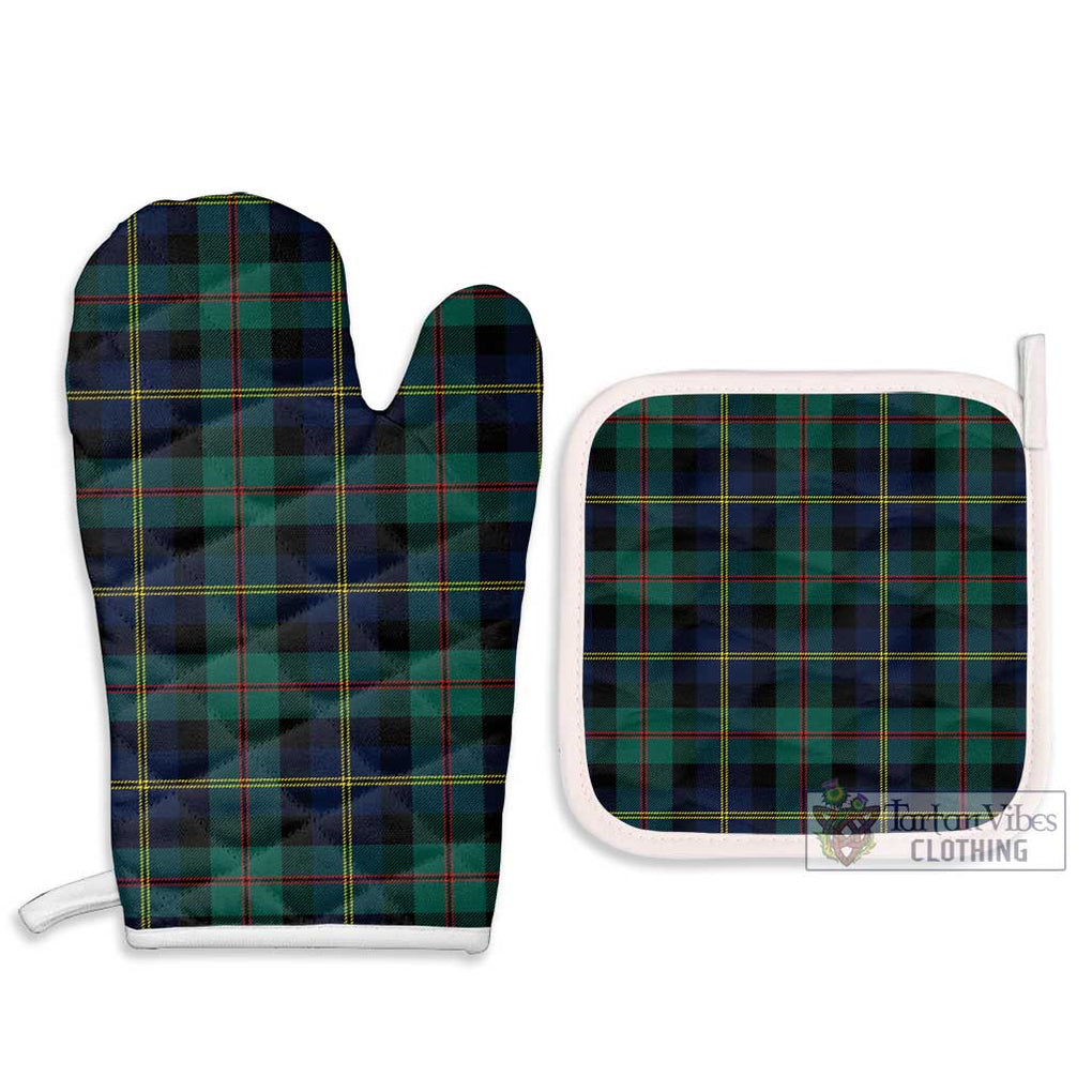 MacAskill (McAskill) Tartan Combo Oven Mitt & Pot-Holder Combo 1 Oven Mitt & 2 Pot-Holder White - Tartan Vibes Clothing