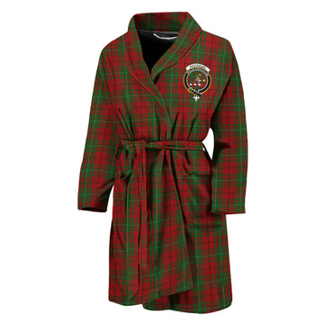 MacAulay (MacAuley) Tartan Bathrobe with Family Crest