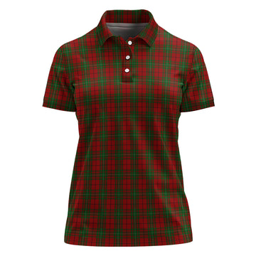 MacAulay (MacAuley) Tartan Polo Shirt For Women