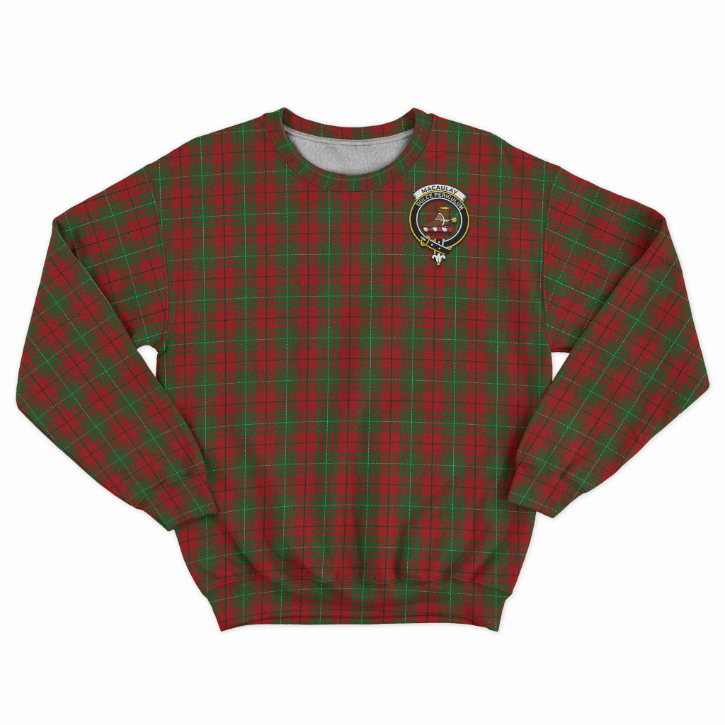 MacAulay (MacAuley) Tartan Sweatshirt with Family Crest - Tartan Vibes Clothing