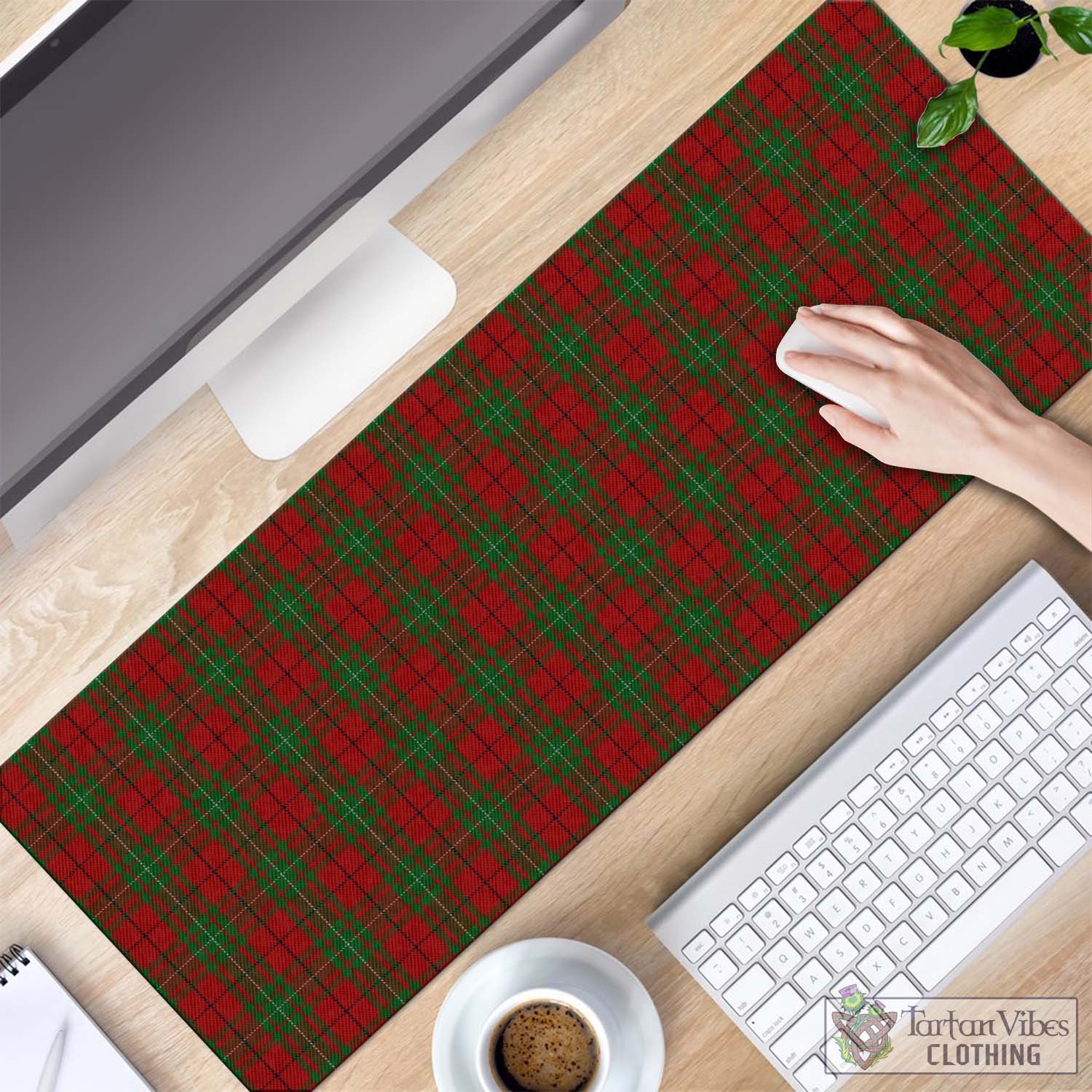 Tartan Vibes Clothing MacAulay Tartan Mouse Pad
