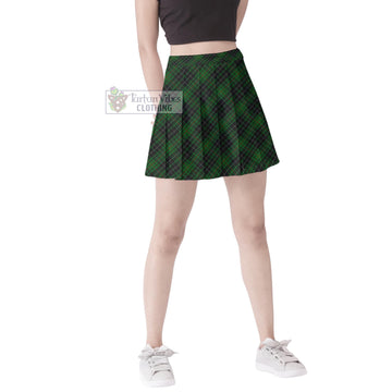 MacAulay Hunting Tartan Women's Plated Mini Skirt