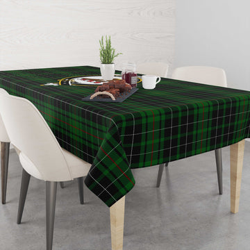 MacAulay Hunting Tatan Tablecloth with Family Crest