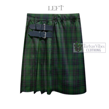 MacAulay Hunting Tartan Men's Pleated Skirt - Fashion Casual Retro Scottish Kilt Style