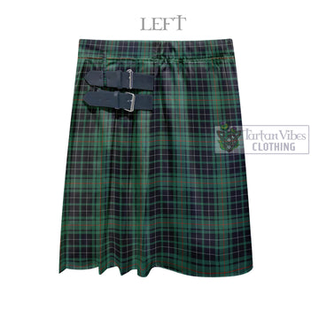 MacAulay Hunting Ancient Tartan Men's Pleated Skirt - Fashion Casual Retro Scottish Kilt Style