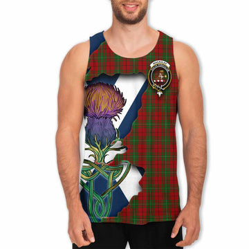 MacAulay (MacAuley) Tartan Family Crest Men's Tank Top Scottish Thistle Celtic Inspired