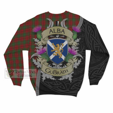 MacAulay (MacAuley) Tartan Family Crest Sweatshirt Lion Rampant Royal Thistle Shield Celtic Inspired