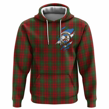 MacAulay (MacAuley) Clan Crest In Me Tartan Hoodie Scotland Flag Style