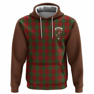 MacAulay (MacAuley) Tartan Accent Hoodie with Family Crest