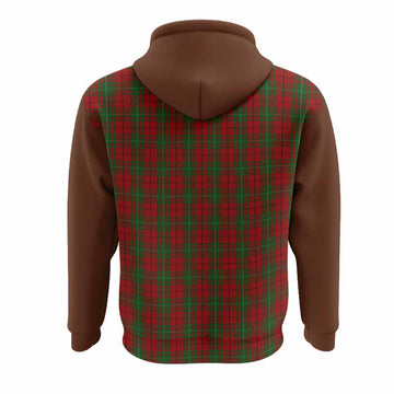 MacAulay (MacAuley) Tartan Accent Hoodie with Family Crest