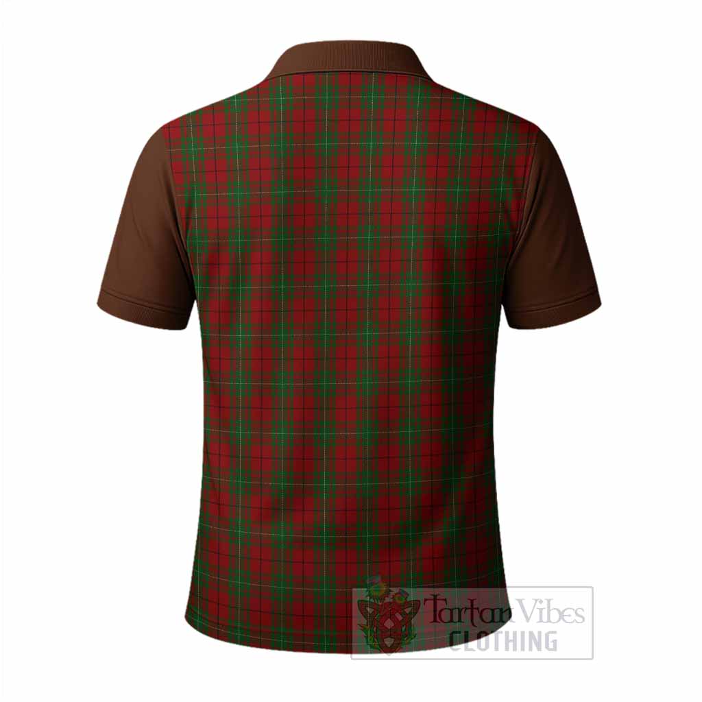 MacAulay (MacAuley) Tartan Accent Polo Shirt with Family Crest