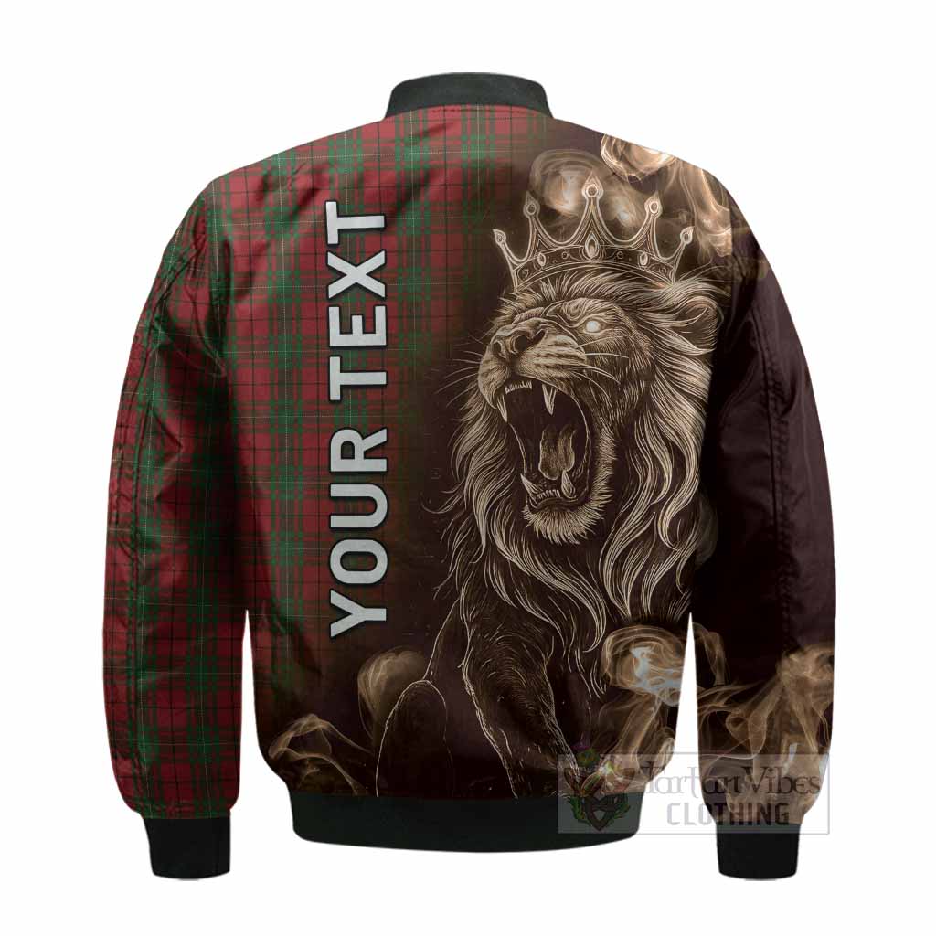 MacAulay (MacAuley) Tartan Bomber Jacket Roaring Lion Heritage