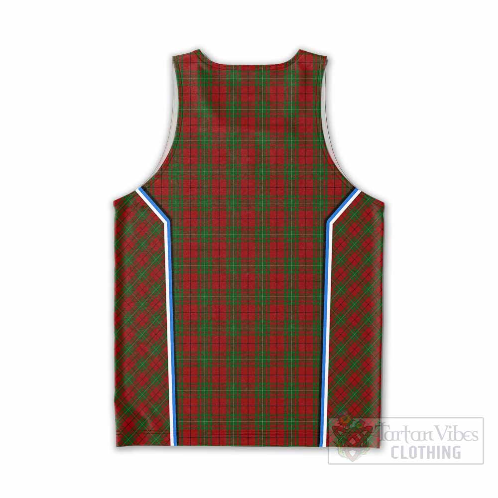 MacAulay (MacAuley) Tartan Crest Men Tank Top Scotland Coat of Arm Flag Style - Tartan Vibes Clothing