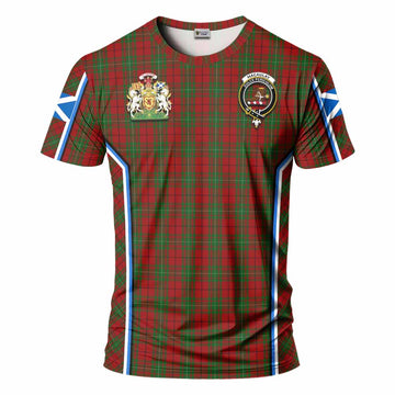 MacAulay (MacAuley) Tartan Crest T-shirt Scotland Coat of Arm Flag Style - Tartan Vibes Clothing