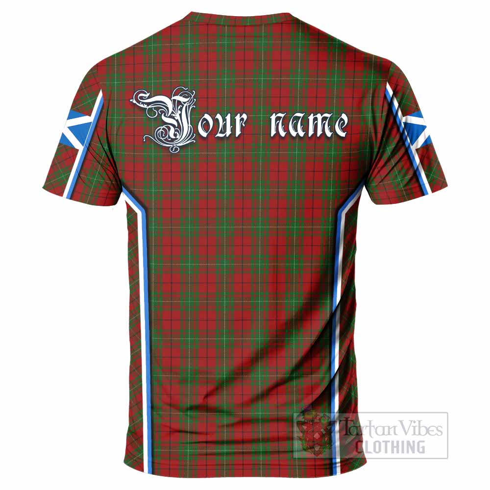 MacAulay (MacAuley) Tartan Crest T-shirt Scotland Coat of Arm Flag Style - Tartan Vibes Clothing