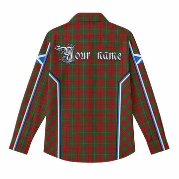 MacAulay (MacAuley) Tartan Crest Women Casual Shirt Scotland Coat of Arm Flag Style - Tartan Vibes Clothing