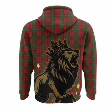 MacAulay (MacAuley) Tartan Family Crest Hoodie Crowned Lion Roaring