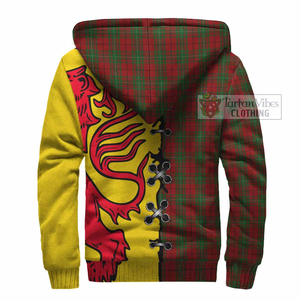 MacAulay (MacAuley) Tartan Family Crest Sherpa Hoodie Lion Rampant Honor - Tartan Vibes Clothing
