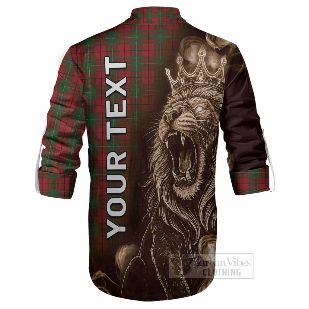 MacAulay (MacAuley) Tartan Ghillie Shirt Roaring Lion Heritage