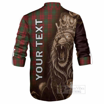 MacAulay (MacAuley) Tartan Ghillie Shirt Roaring Lion Heritage