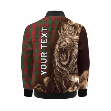 MacAulay (MacAuley) Tartan Kid Bomber Jacket Roaring Lion Heritage