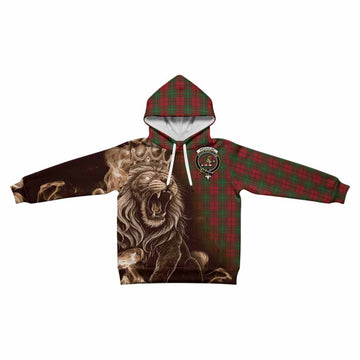 MacAulay (MacAuley) Tartan Kid Hoodie Roaring Lion Heritage