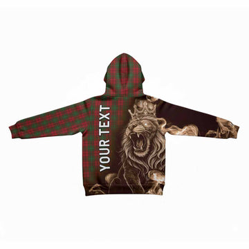 MacAulay (MacAuley) Tartan Kid Hoodie Roaring Lion Heritage