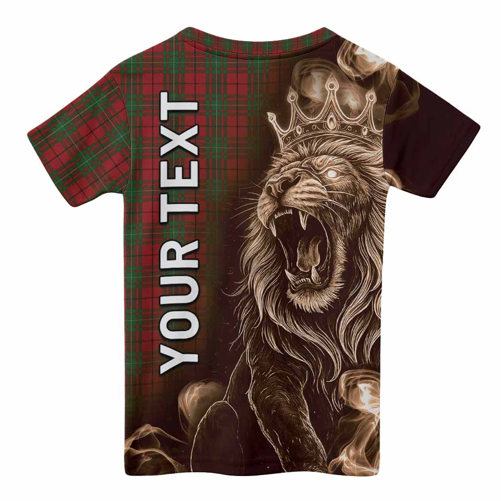 MacAulay (MacAuley) Tartan Kid T-shirt Roaring Lion Heritage