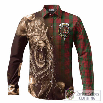 MacAulay (MacAuley) Tartan Long Sleeve Button Shirts Roaring Lion Heritage