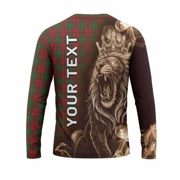 MacAulay (MacAuley) Tartan Long Sleeve T-Shirt Roaring Lion Heritage