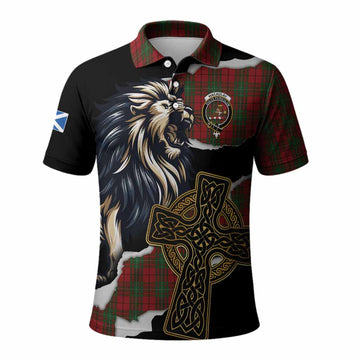 MacAulay (MacAuley) Tartan Scottish Polo Shirt Lion Celtic Heritage