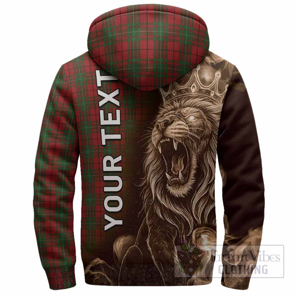 MacAulay (MacAuley) Tartan Sherpa Hoodie Roaring Lion Heritage
