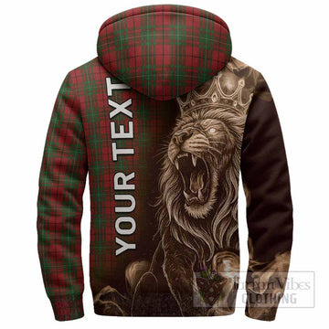MacAulay (MacAuley) Tartan Sherpa Hoodie Roaring Lion Heritage