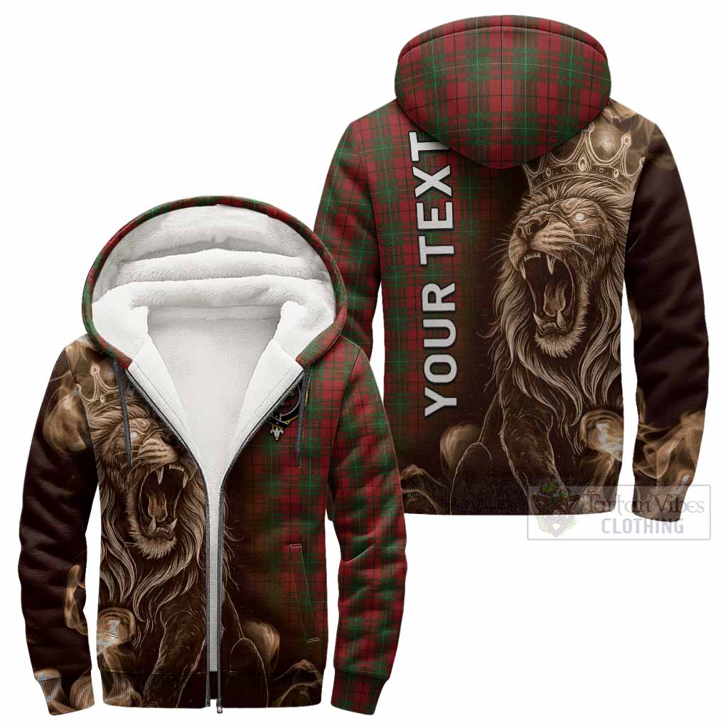 MacAulay (MacAuley) Tartan Sherpa Hoodie Roaring Lion Heritage