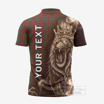 MacAulay (MacAuley) Tartan Zipper Polo Shirt Roaring Lion Heritage