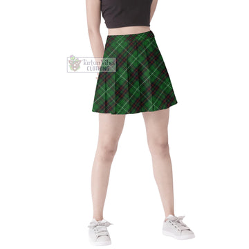 MacAulay of Lewis Tartan Women's Plated Mini Skirt