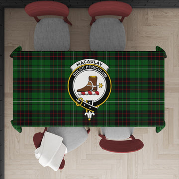 MacAulay of Lewis Tatan Tablecloth with Family Crest