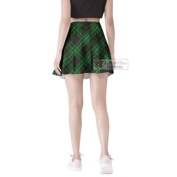 MacAulay of Lewis Tartan Women's Plated Mini Skirt