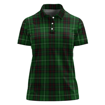 MacAulay of Lewis Tartan Polo Shirt For Women