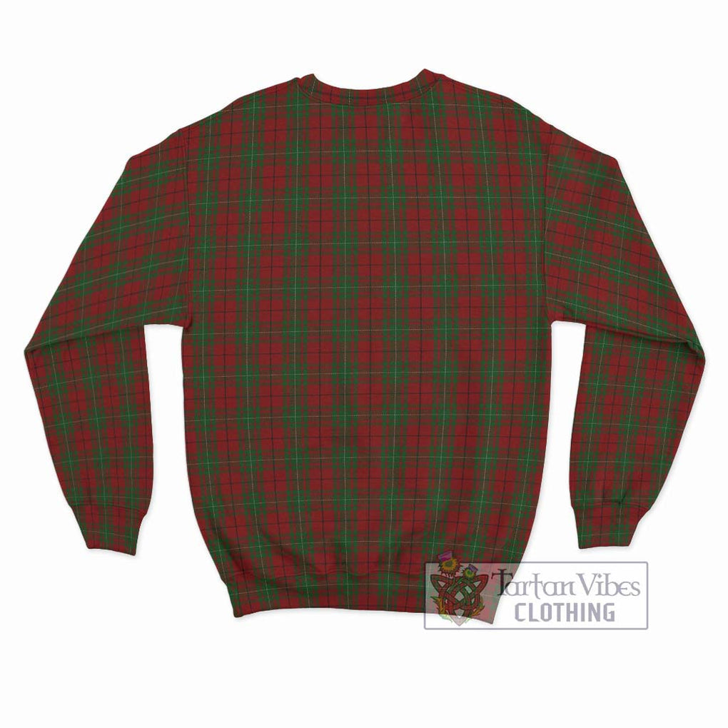 MacAuley Tartan Sweatshirt with Family Crest DNA In Me Style - Tartan Vibes Clothing