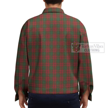 MacAuley Tartan Unisex Lapel Cotton Jacket - Tartan Vibes Clothing