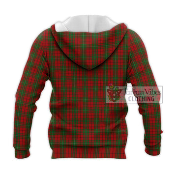 MacAuley Tartan Knitted Hoodie with Family Crest DNA In Me Style - Tartan Vibes Clothing