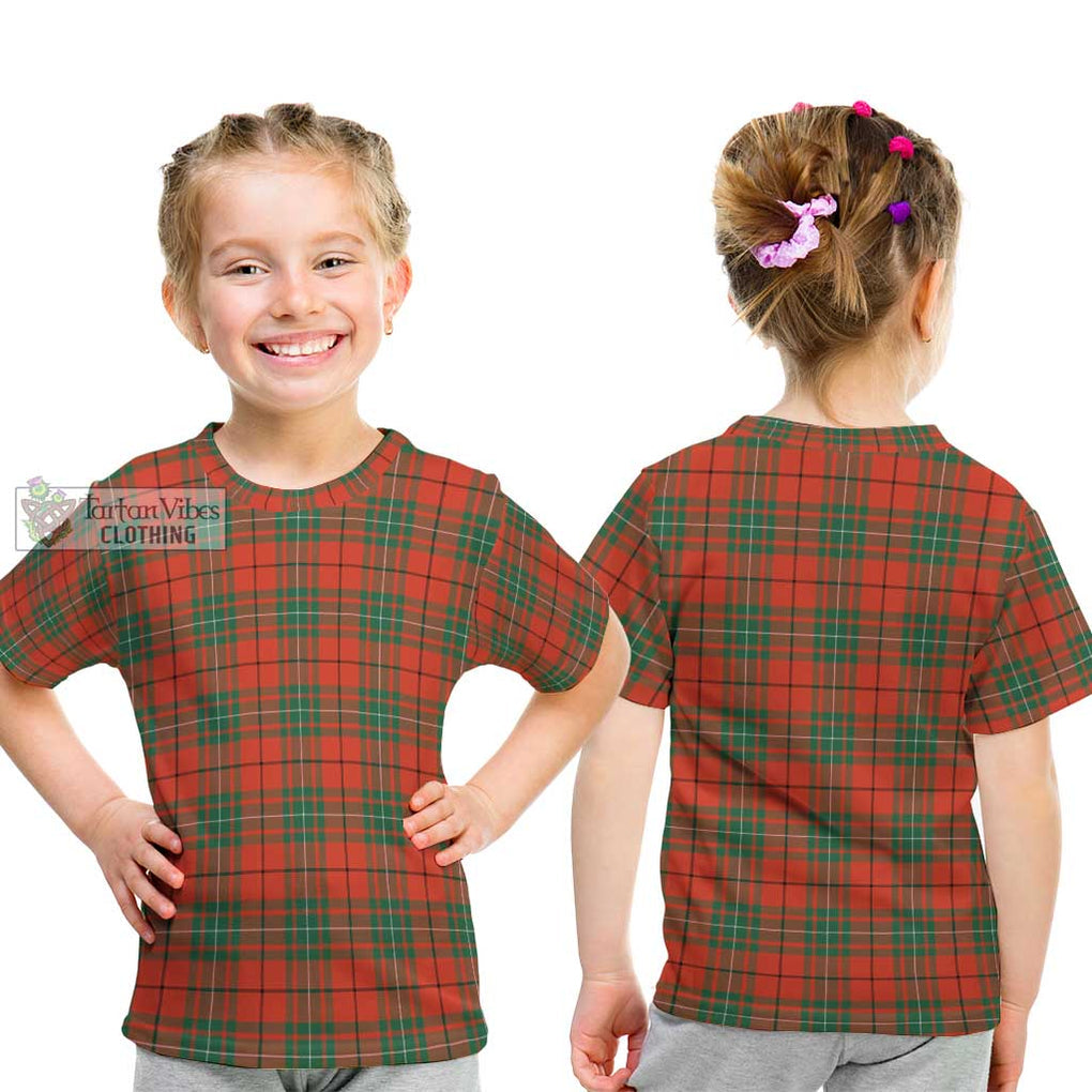 MacAuley Ancient Tartan Kid T-Shirt Youth XL Size14 - Tartan Vibes Clothing